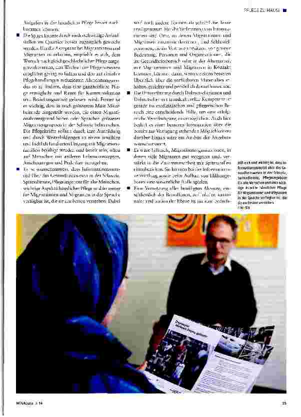 Vorschauseite 2: Pflegebedürftig, alt und fremd