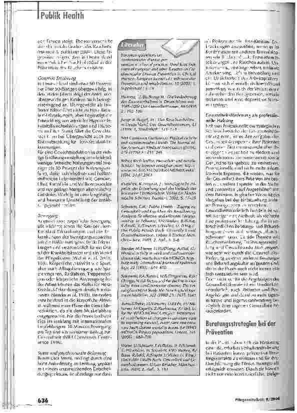 Vorschauseite 4: Ein gesellschaftliches MassenphänomenHerz-Kreislauf-Erkrankungen aus der Sicht von Public Health