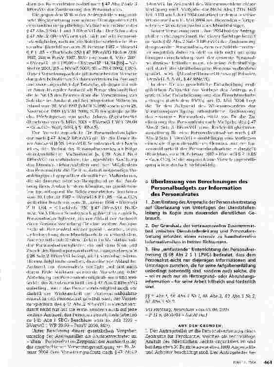 Vorschauseite 2: Rechtsprechung