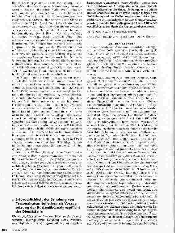 Vorschauseite 5: Rechtsprechung