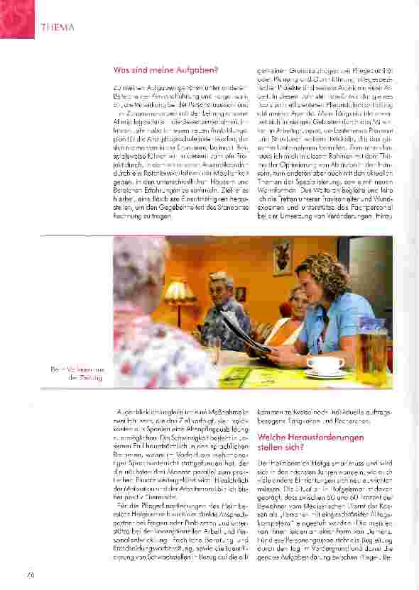 Vorschauseite 2: Ein Jahr bei der Evangelischen Altenhilfe Gesundbrunnen Hofgeismar