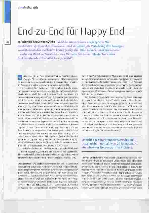 Vorschauseite 1: End-zu-End für Happy End