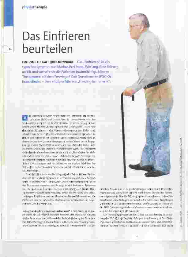 Vorschauseite 1: Das Einfrieren beurteilen