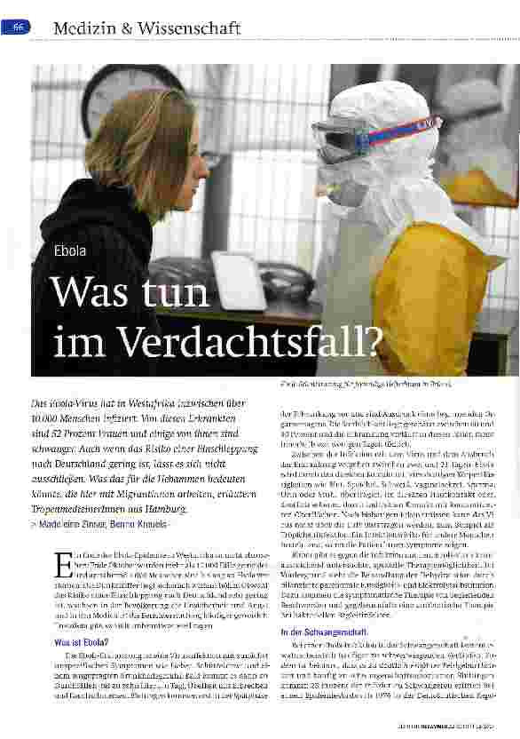 Vorschauseite 1: Was tun im Verdachtsfall?