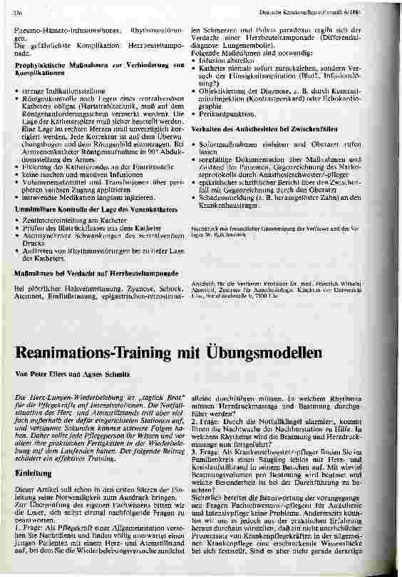 Vorschauseite 5: Komplikationen in der Anästhesie