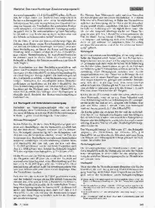 Vorschauseite 4: Das neue Hamburger Zusatzversorgungsrecht