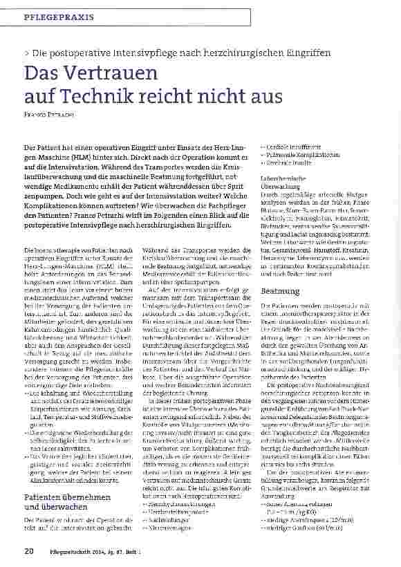 Vorschauseite 1: Das Vertrauen auf Technik reicht nicht aus