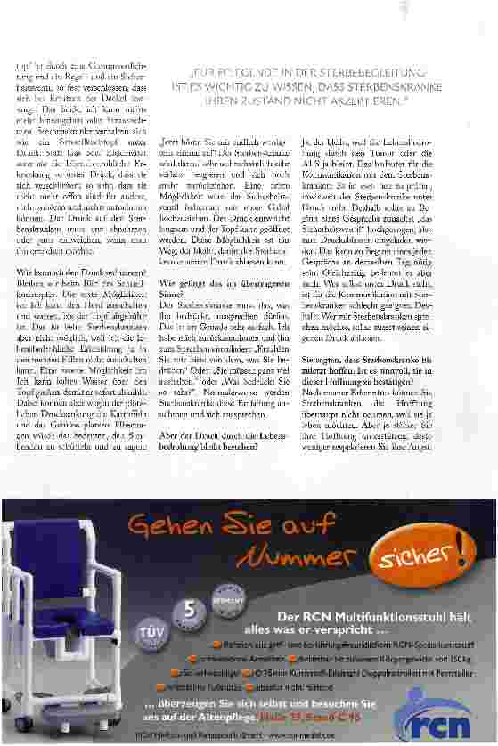 Vorschauseite 4: „DER STERBENDE MUSS SICH AUSSPRECHEN DÜRFEN