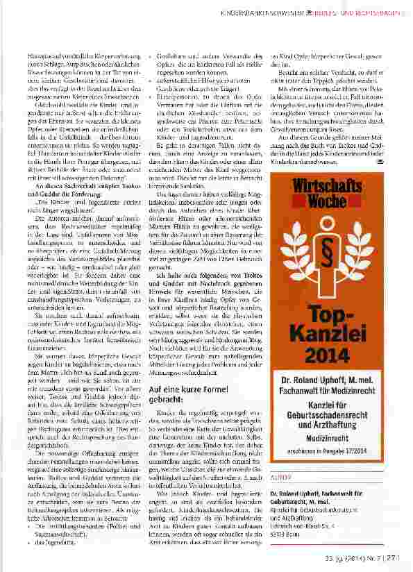 Vorschauseite 3: Kindesmißhandlungein tabuiisiertes Thema