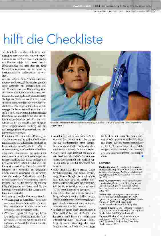 Vorschauseite 2: In anspruchsvollen Situationen hilft die Checkliste