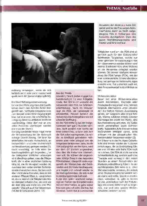 Vorschauseite 2: Besonnenheit, Fachwissen und Herz