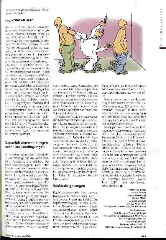 Vorschauseite 4: Nachfrage-Schwankungen durchschauenGrundlagen und Prinzipien der Kapazitätsplanung in Praxen und Kliniken
