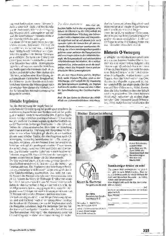Vorschauseite 4: Rückkehr in die Welt der Töne