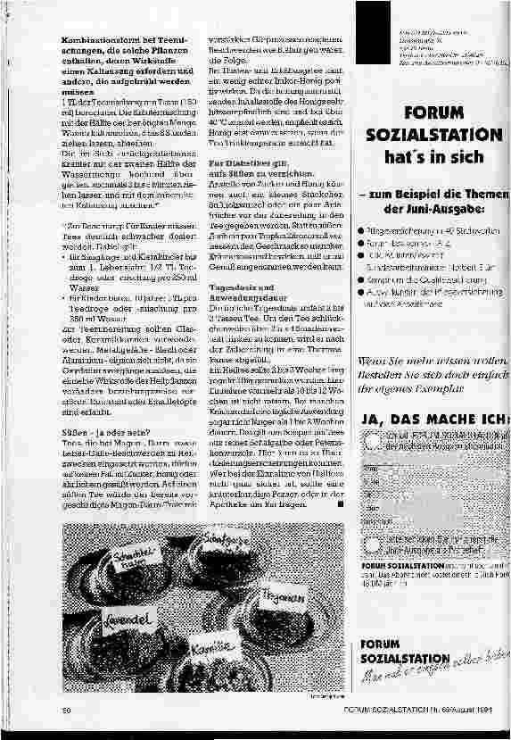 Vorschauseite 3: Abwarten und Tee trinken Heilkunderbunt