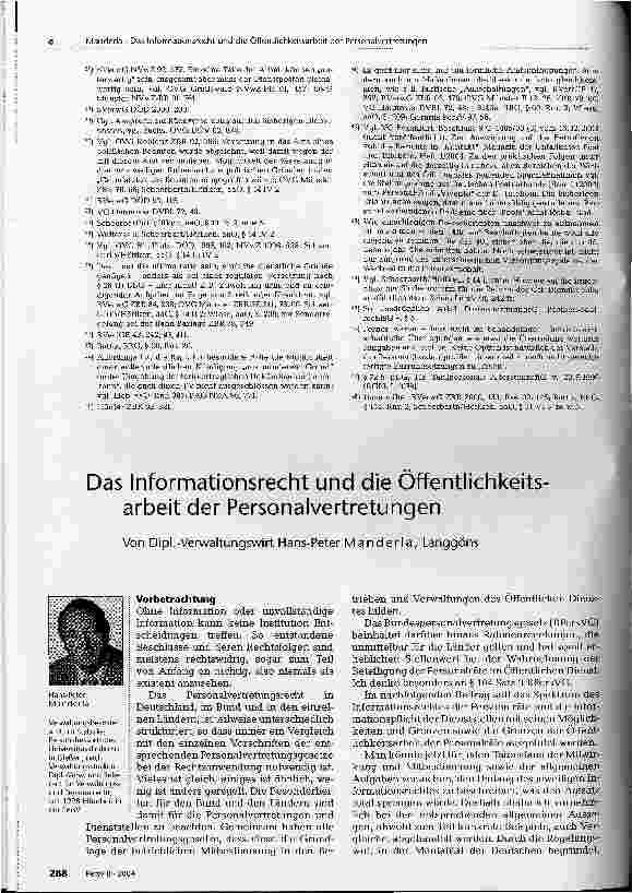 Vorschauseite 5: Zur Übertragung amtsangemessener Aufgaben