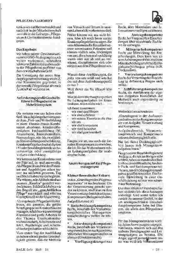 Vorschauseite 3: Die Pflegedienstleiterin/der Pflegedienstleiter als GmbH-Geschäftsführerin/Geschäftsführer