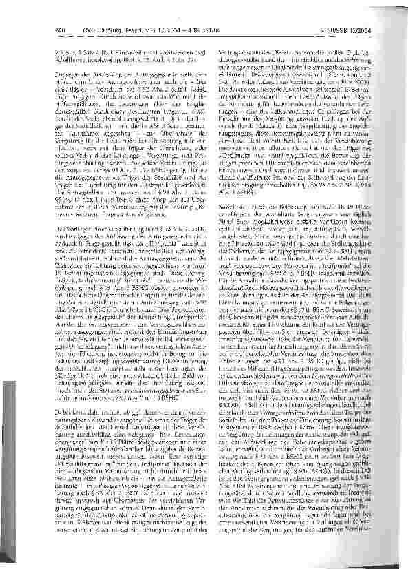 Vorschauseite 2: Rechtsprechung Betreutes Wohnen; Eingliederungshilfe; Kostenübernahme; Platzzahlbegrenzung; Vergütung; Vertragsverhältnis; Wahlrecht