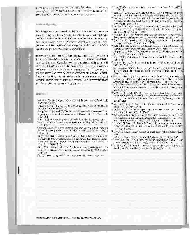 Vorschauseite 4: Kein Suizid-Vertrag in ambulanten Krisensituationeneine konzeptionelle Analyse