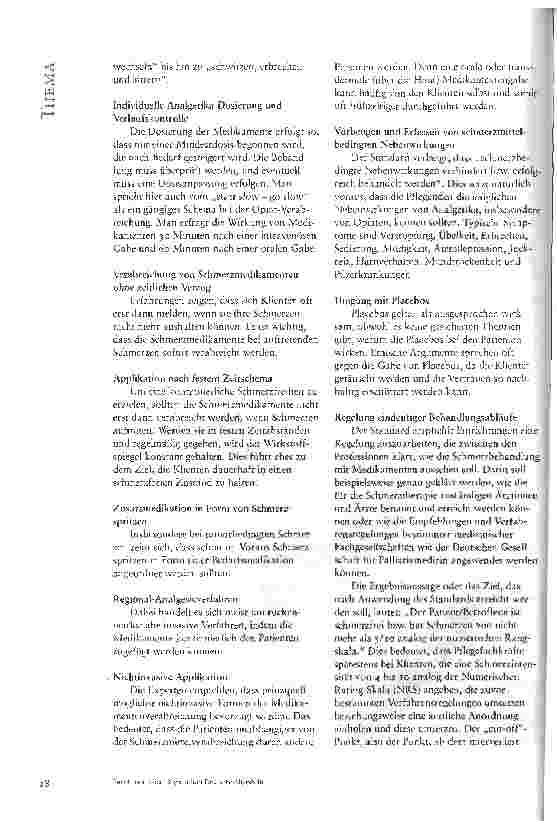 Vorschauseite 6: DER EXPERTENSTANDARD SCHMERZMANAGEMENT