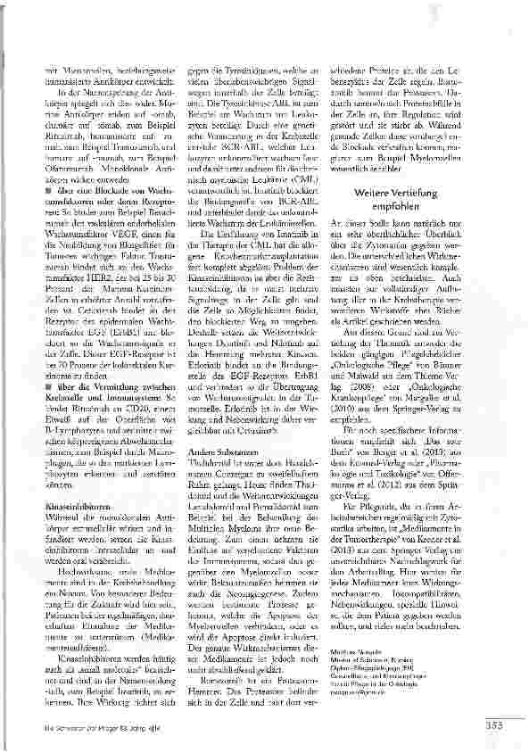 Vorschauseite 4: Wie Zytostatika wirken