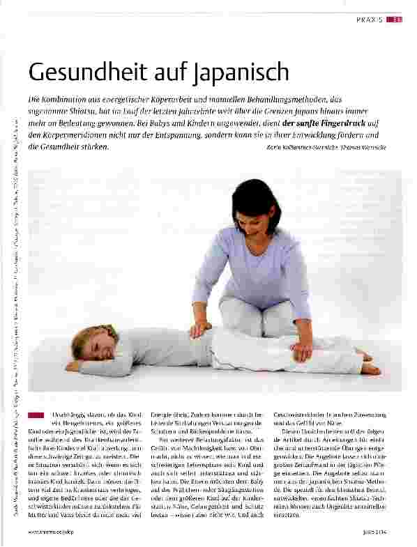 Vorschauseite 1: Gesundheit auf Japanisch