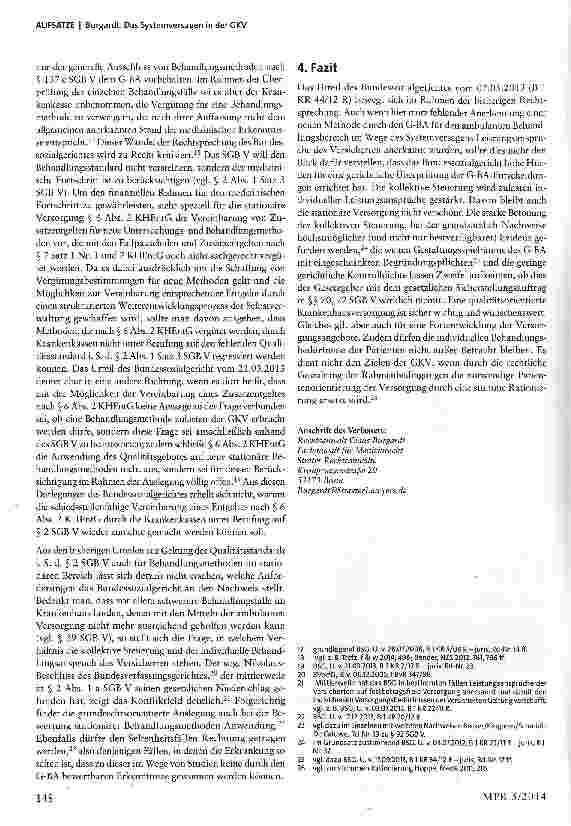 Vorschauseite 4: Das Systemversagen in der GKV