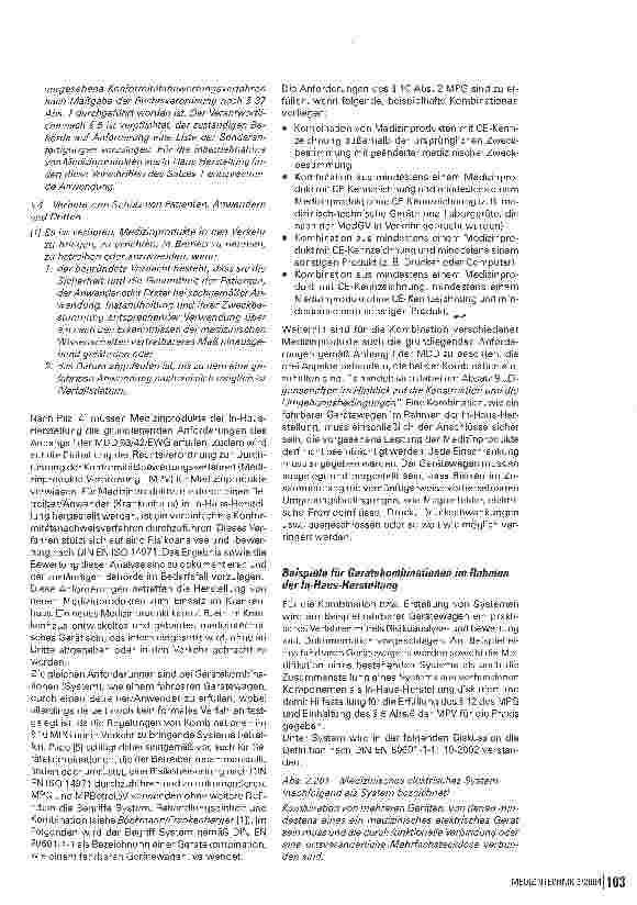 Vorschauseite 3: In-Haus-Herstellung von Medizinprodukten Risikoanalyse am Beispiel von fahrbaren Gerätewagen für die Endoskopie
