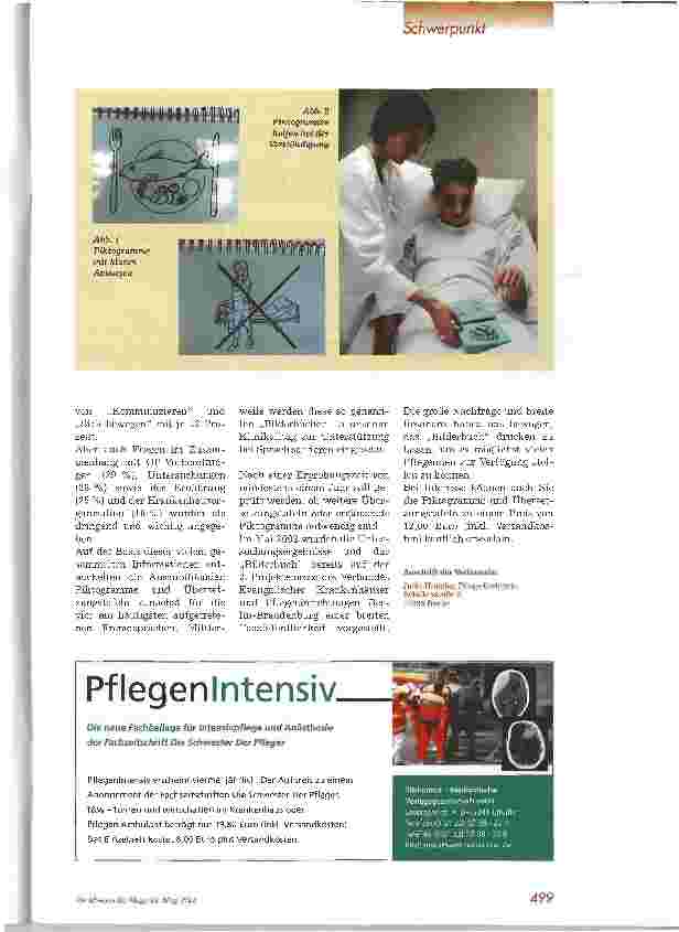 Vorschauseite 2: Ohne Worte - aber nicht sprachlosKommunikation mit ausländischen Patienten