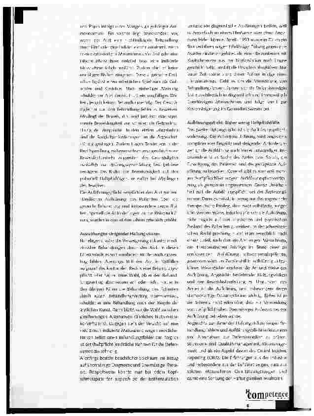 Vorschauseite 2: Defensivmedizin: Nur begrenzt ein Ausweg