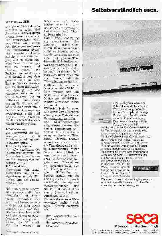 Vorschauseite 2: Hygienische Anforderungen an Badeanlagen, Schwimmbäder und Hydrotherapien in Krankenhäusern