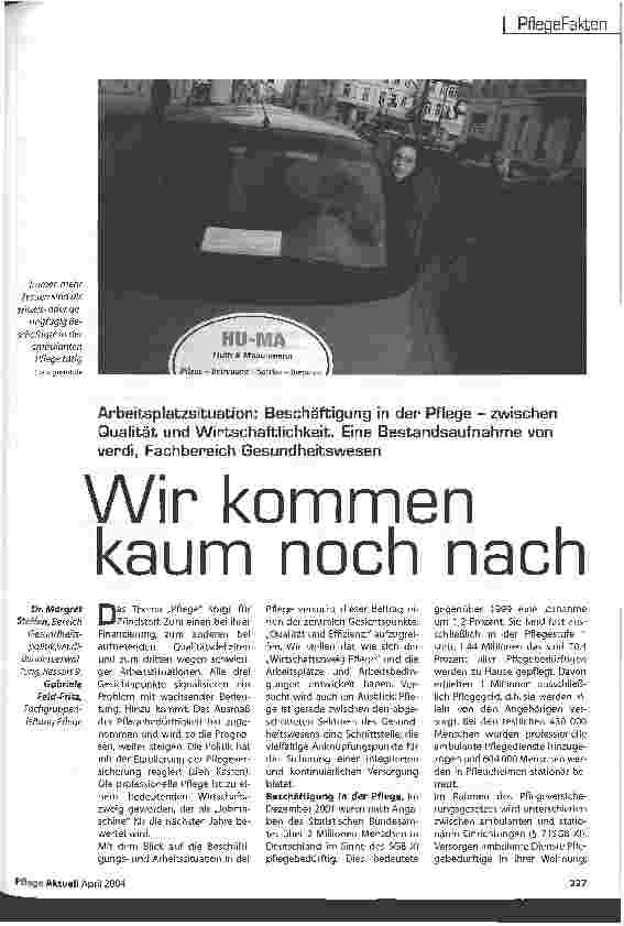 Vorschauseite 1: Wir kommen kaum noch nach