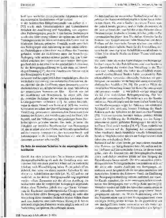 Vorschauseite 6: Das Spiegelneuronensystem und seine Rolle in der neurologischen Rehabilitation