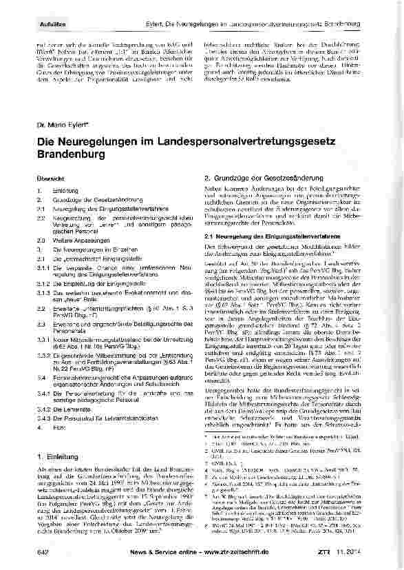 Vorschauseite 4: Flashmob im öffentlichen Dienst - ein „stumpfes Schwert in den Händen der Gewerkschaft