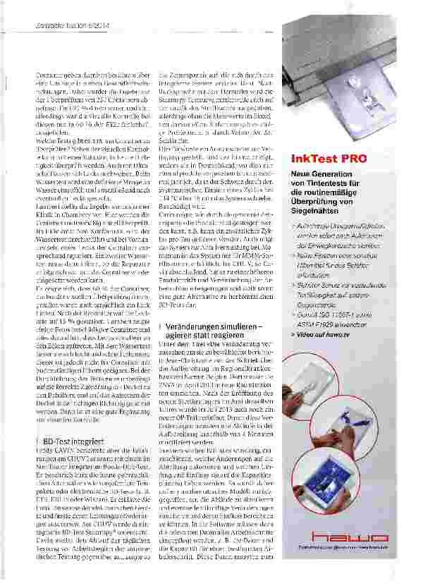 Vorschauseite 5: JIFS: Erfahrungsaustausch auf Französisch 2. Internationale französischsprachige Sterilisationstage in Marrakesch, Marokko, 12. -13. September 2014