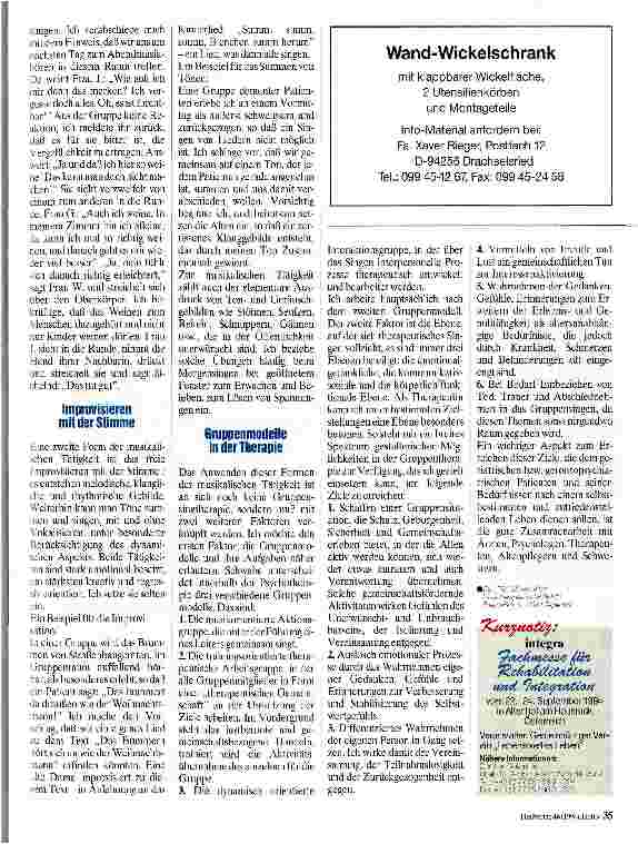 Vorschauseite 2: Musiktherapie Arbeit mit geriatrischen und gerontopsychiatrischen Patienten