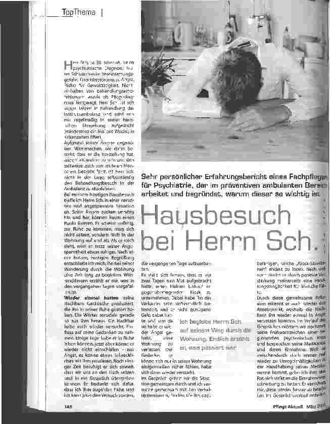 Vorschauseite 1: Hausbesuch bei Herrn Sch.