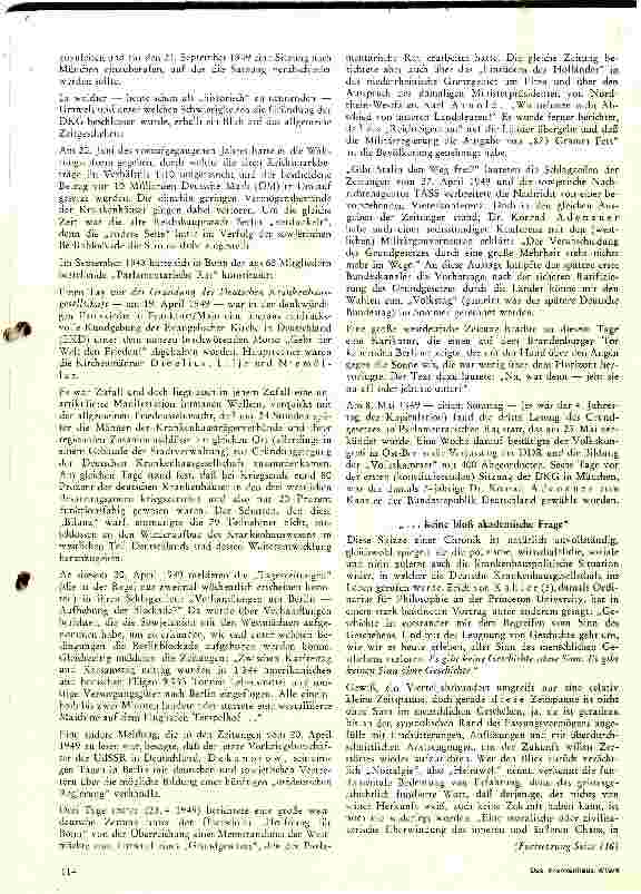 Vorschauseite 2: 25 Jahre Deutsche Krankenhausgesellschaft