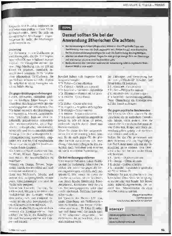 Vorschauseite 2: Pflege zum Wohlfühlen
