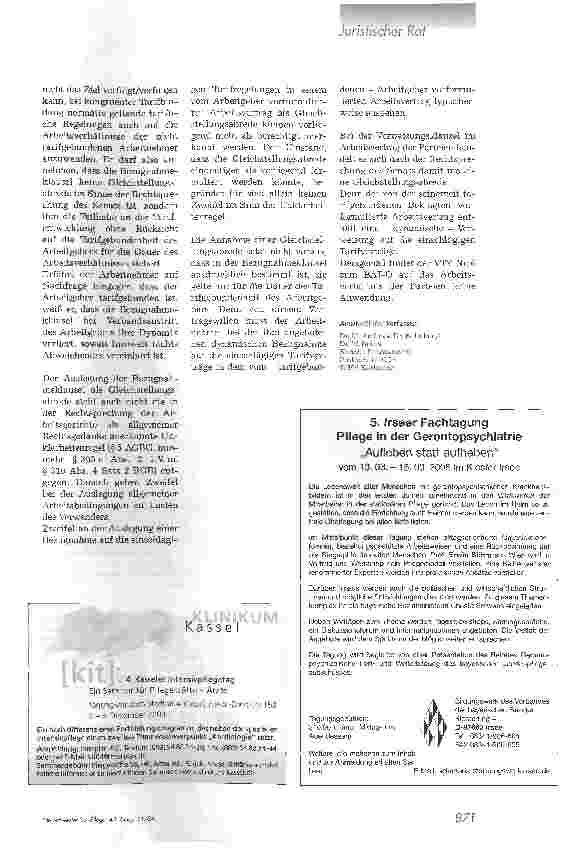 Vorschauseite 4: Tarifflucht des Krankenhausträgers. Folgen für die Arbeitnehmer