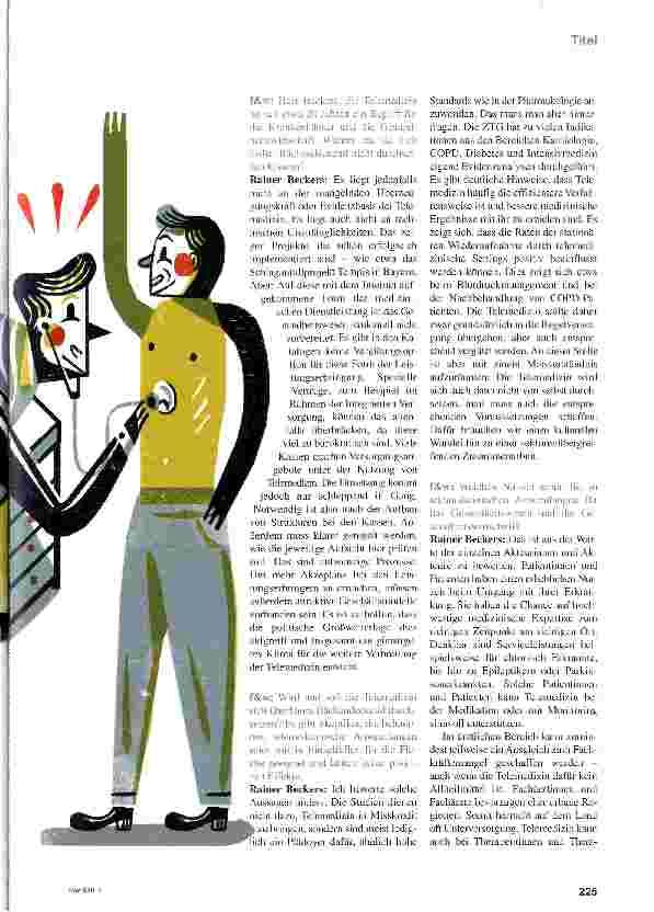 Vorschauseite 2: Telemedizin ohne Grenzen