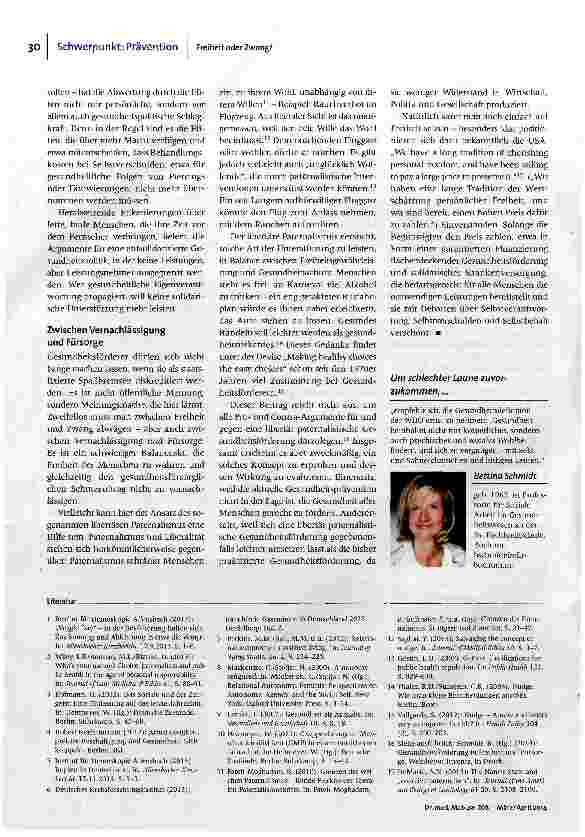 Vorschauseite 3: Freiheit oder Zwang?