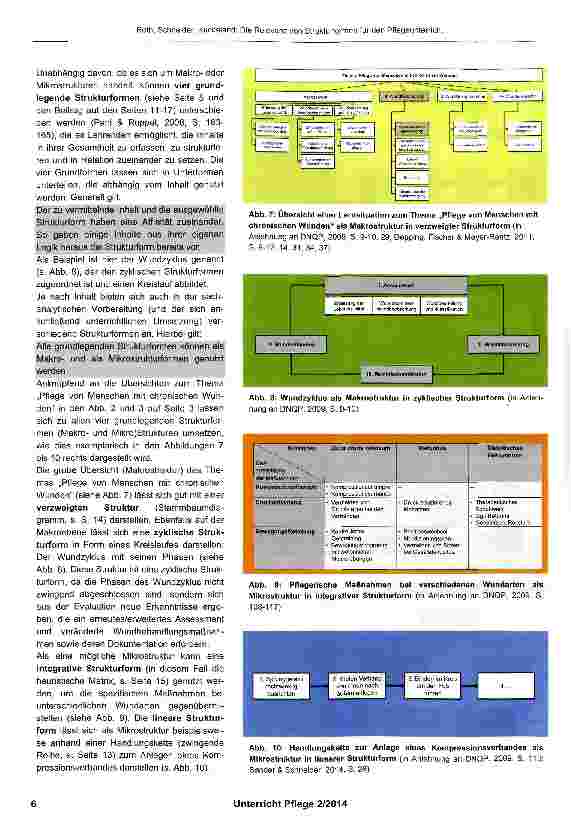 Vorschauseite 5: Die Relevanz von Strukturformen für den Pflegeunterricht am Thema „Pflege von Menschen mit chronischen Wunden