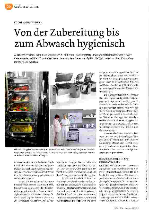 Vorschauseite 1: Von der Zubereitung bis zum Abwasch hygienisch