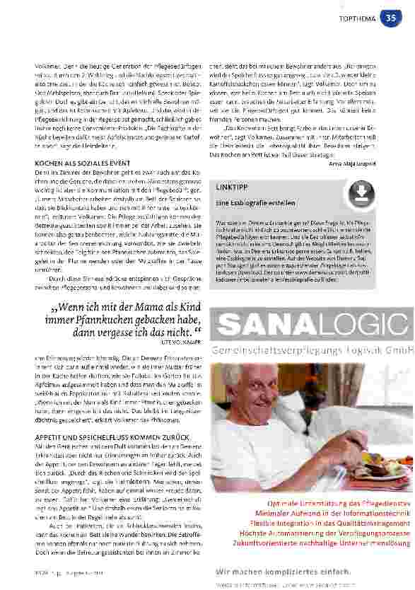 Vorschauseite 2: Wenn mit dem Essen die Erinnerung zurückkommt