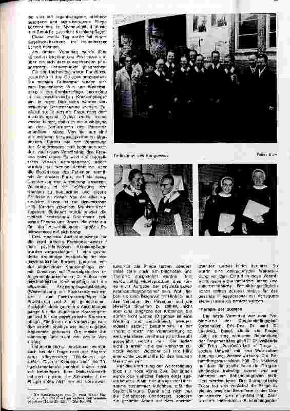Vorschauseite 3: 14. Internationaler Fortbildungskongreß für Schwestern, Pfleger und Sozialarbeiter