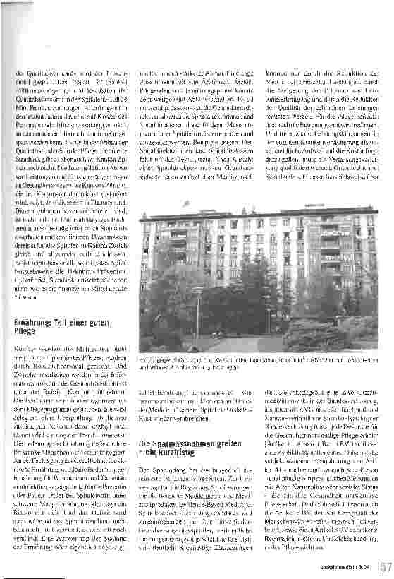Vorschauseite 2: Gravierender Abbau von QualitätsstandardsSparen in den Spitälern des Kantons Zürich