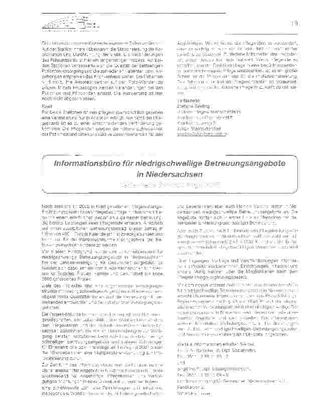 Vorschauseite 2: Erfahrungen zur Einführung von Bereichspflegeauf einer inneren Abteilung im Krankenhaus, aus Sicht der Pflegewissenschaft und Pflegepraxis