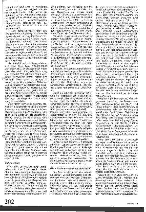 Vorschauseite 3: Die Psychiatrisierung der Altenund Pflegeheime / Ein Prozeßmodell zum Umgang in der psychiatrischen Praxis