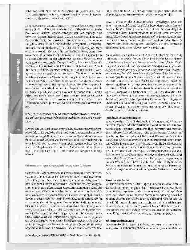 Vorschauseite 2: Das geplante Pflegegespräch mit persönlichkeitsgestörten Patienten - ein Beitrag zur Gesprächsführung in der forensischen Psychiatrie