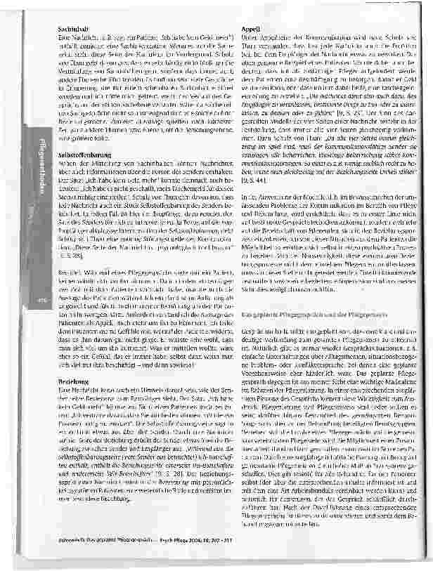 Vorschauseite 4: Das geplante Pflegegespräch mit persönlichkeitsgestörten Patienten - ein Beitrag zur Gesprächsführung in der forensischen Psychiatrie